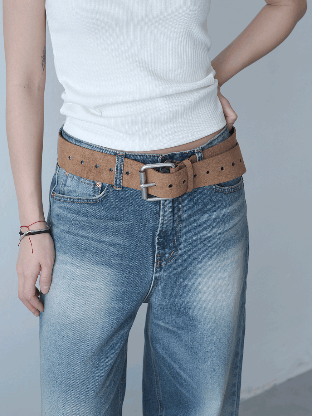bold suede vintage belts